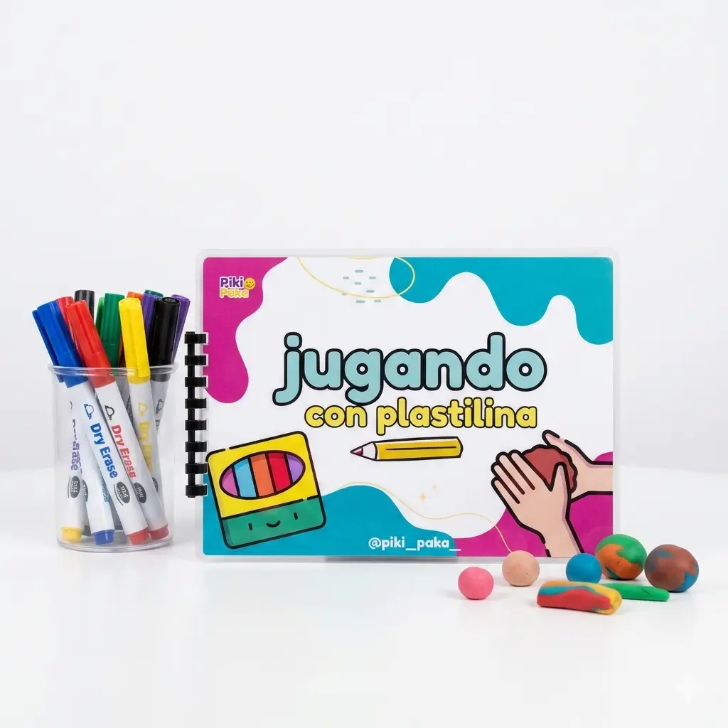  Cuaderno Para Trabajar Con Plastilina 