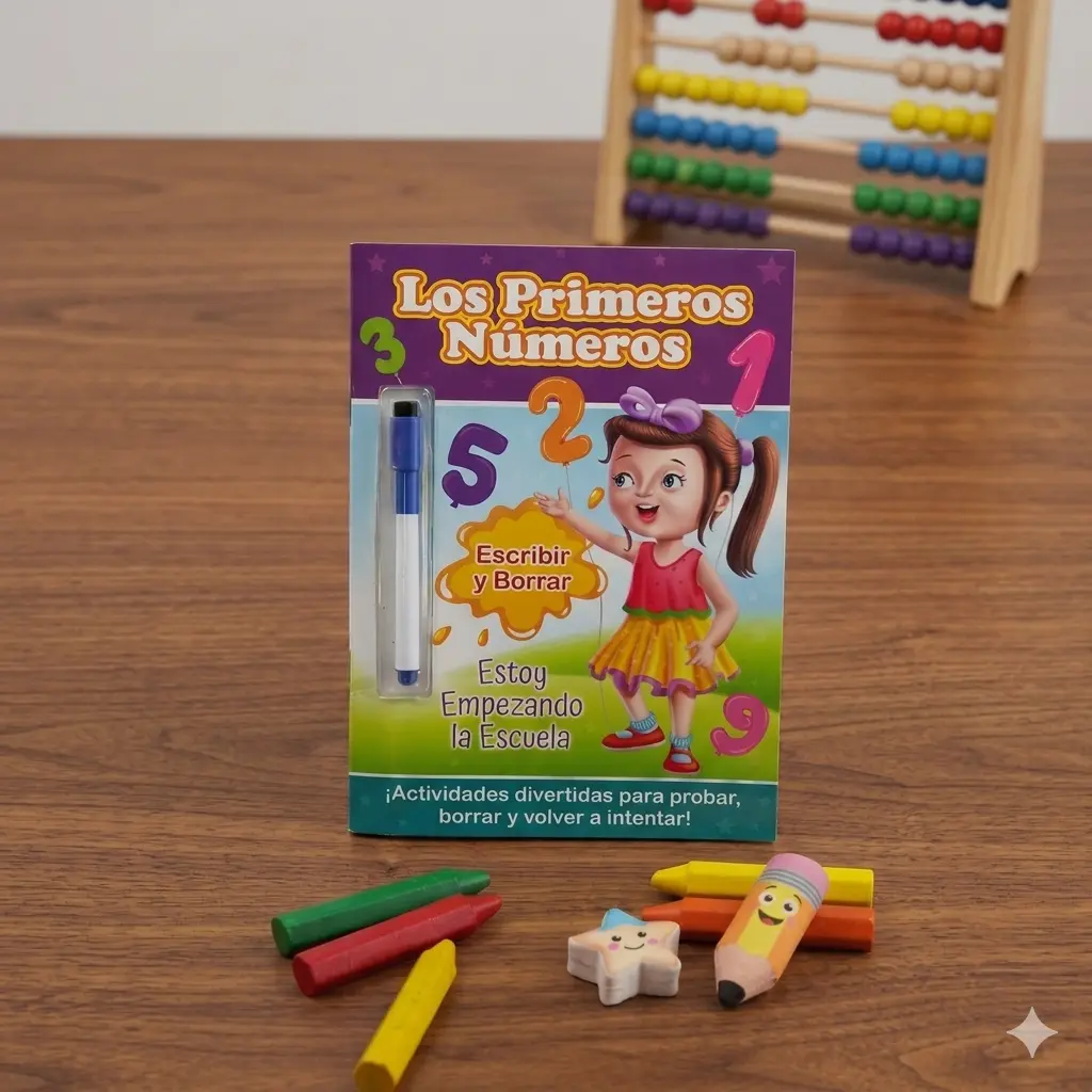 Libro borrable mis primeros números