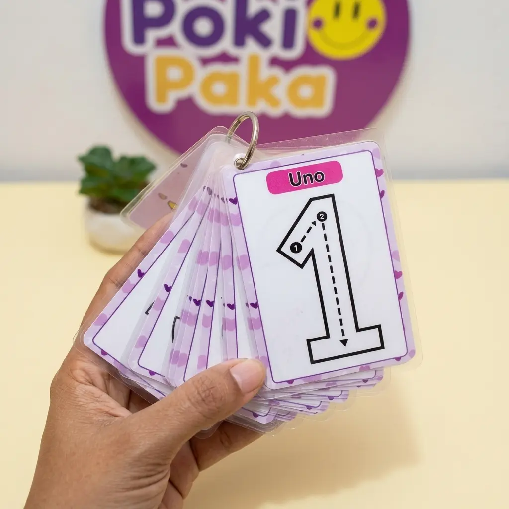 Llaveros numerós 1 hasta el 10