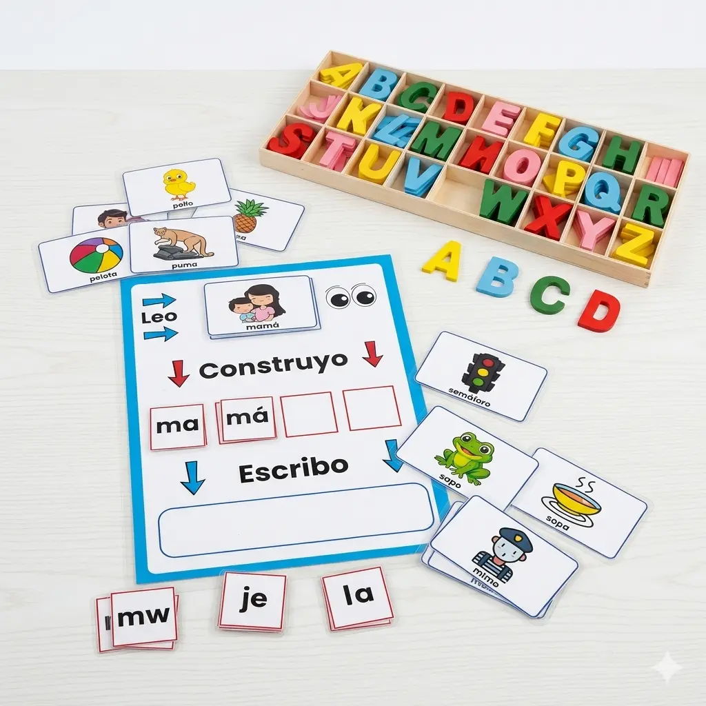 kit Leo construyo, escribo y letras 